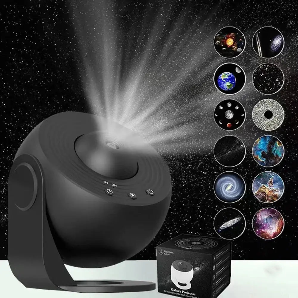 Night Light Galaxy Projector Starry Sky Projector Rotate Planetarium Lamp For Kids Bedroom Valentines Day Gift Wedding Deco NewGen Gadgets