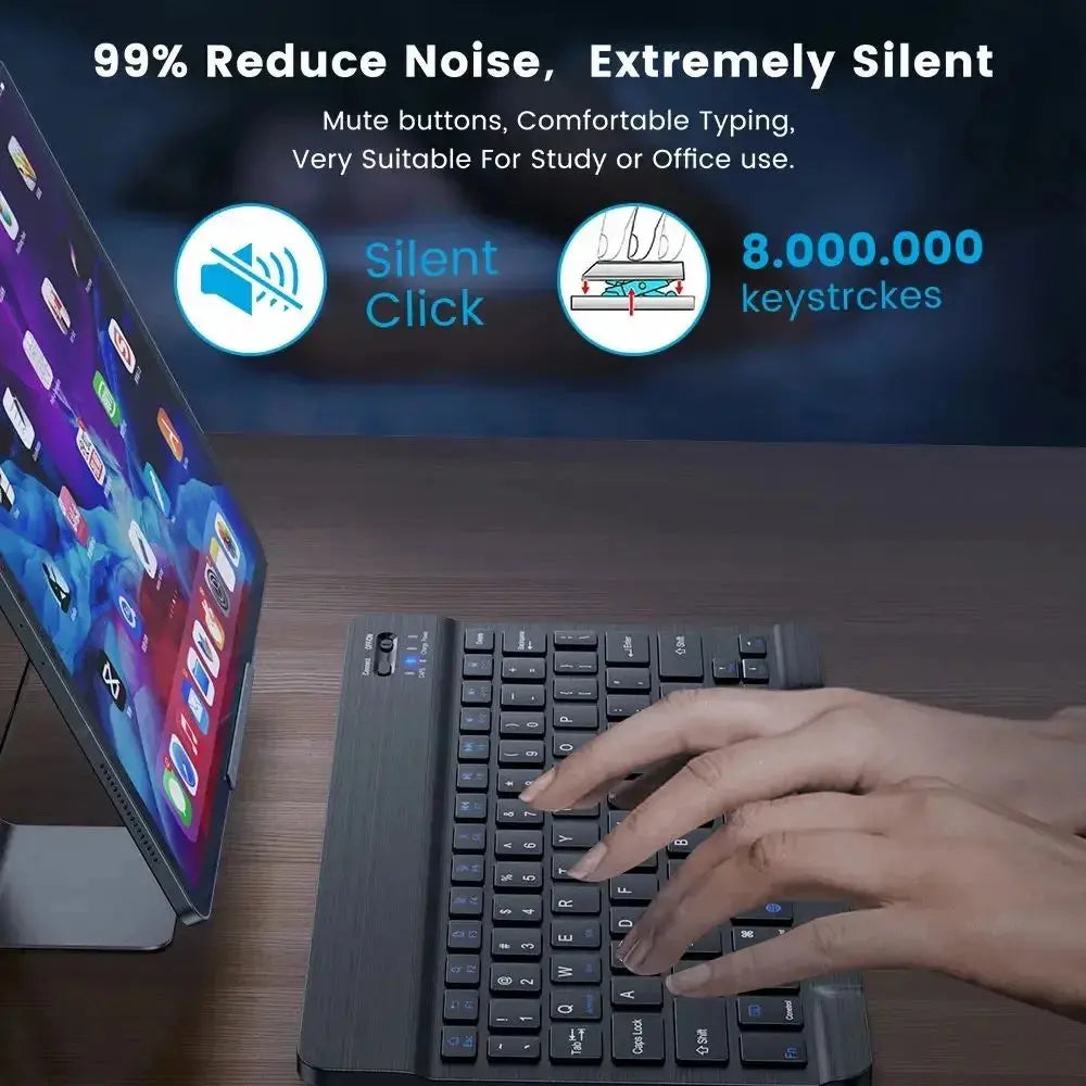 “SwiftBoard™ Pro – The Ultimate Wireless Keyboard” NewGen Gadgets