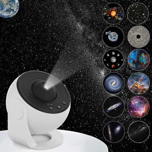 Night Light Galaxy Projector Starry Sky Projector Rotate Planetarium Lamp For Kids Bedroom Valentines Day Gift Wedding Deco NewGen Gadgets