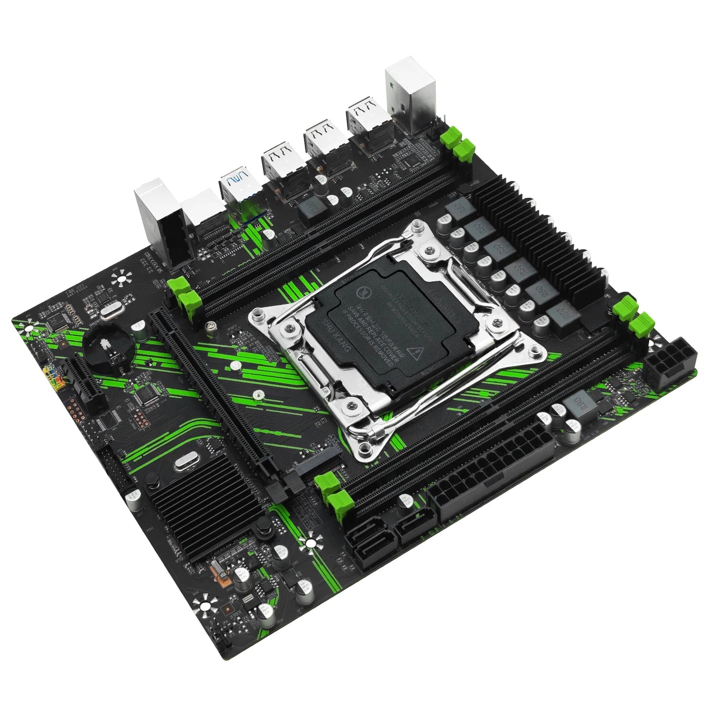 MACHINIST X99 PR9 X99 Motherboard Support LGA 2011-3 Intel Xeon E5 V3&V4 CPU DDR4 RAM SATA/NVME M.2 Slot