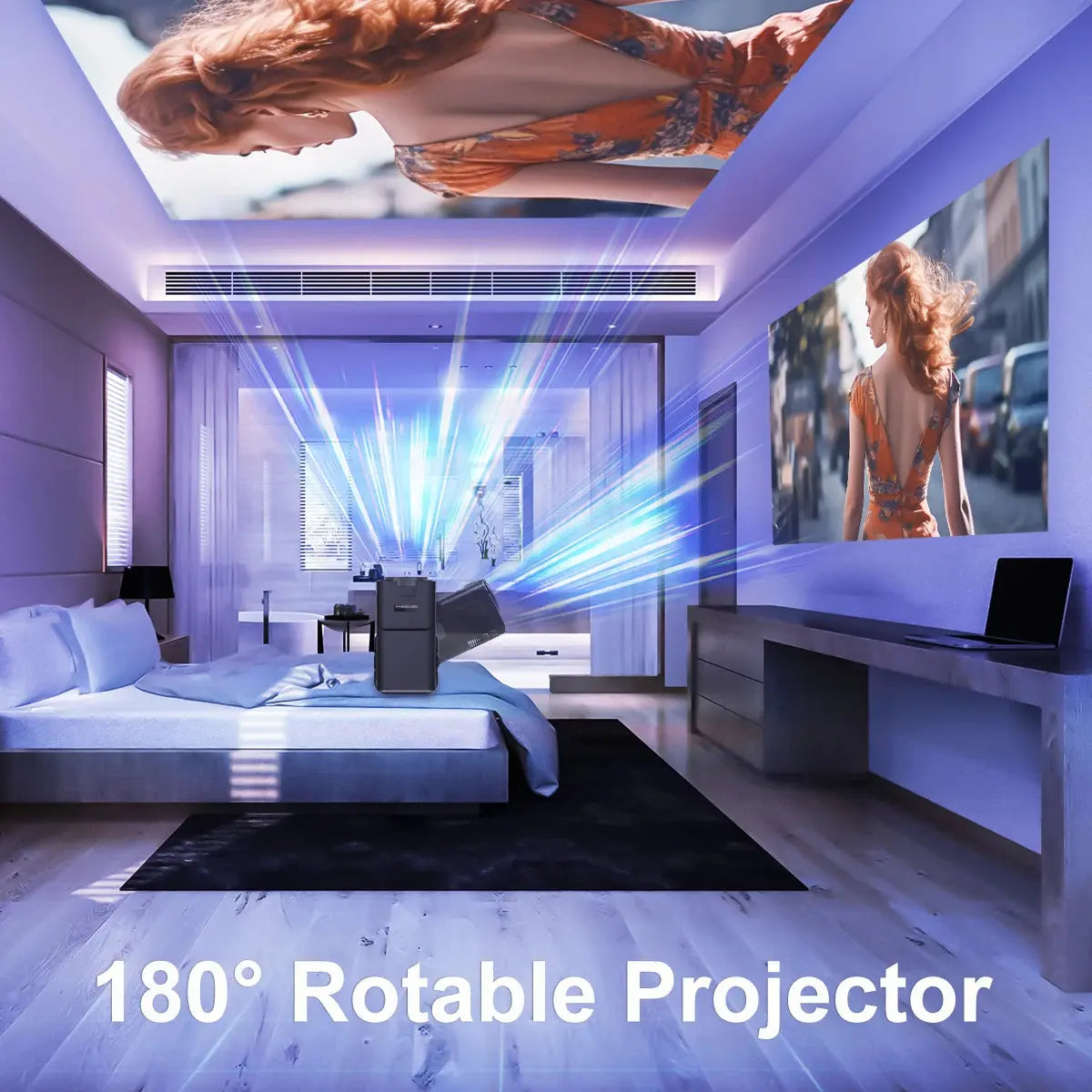 Magcubic 4K Android 11 Projector Native 1080P 390ANSI HY320 Dual Wifi6 BT5.0 1920*1080P Cinema portable Projetor upgrated HY300 NewGen Gadgets