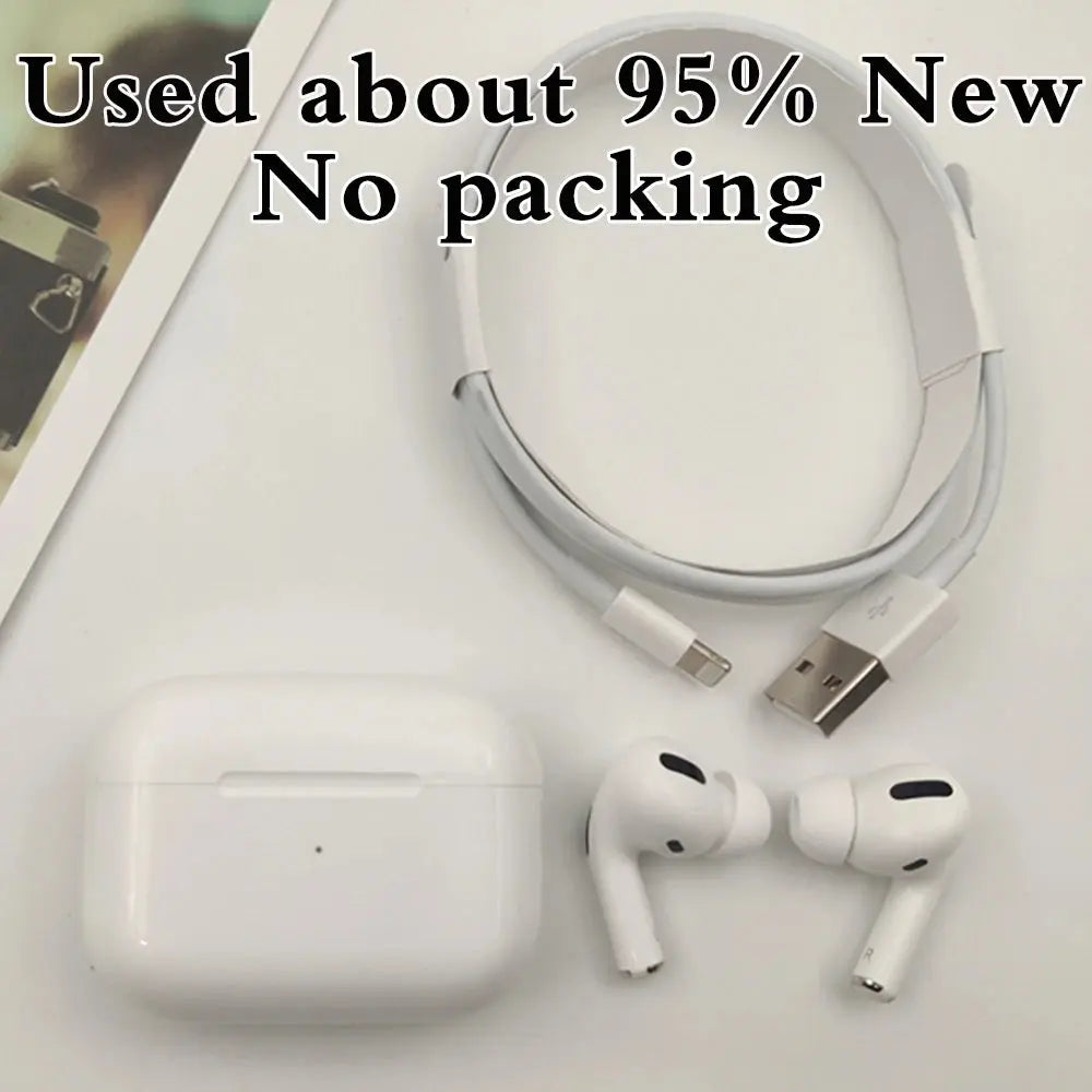 Original Apple AirPods Pro2 Wireless Headphone Bluetooth Earphone In Ear Tws Gaming Sports Headphones for Air Smartphones IPhone NewGen Gadgets